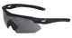 Тактичні окуляри Swiss Eye Nighthawk чорні - изображение 2