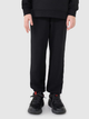Spodnie dresowe chłopięce joggery 4F 4FJWMM00TTROM1188-20S 128 cm Czarne (5905700387824) - obraz 1