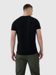 T-shirt męski bawełniany 4F 4FWMM00TTSHM2257-20S L Czarny (5905700343646) - obraz 2