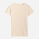 T-shirt damski bawełniany 4F 4FWSS25TTSHF2351-083S XL Beżowy (5905700409724) - obraz 7