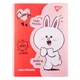 Папка-органайзер із клапаном на липучці A4 YES Line Friends Cony 492104 - зображення 1