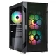 Корпус компьютерный SilverStone FARA FAH1MB-PRO без БП Midi Tower ARGB-подсветка Черный (SST-FAH1MB-PRO) - изображение 1