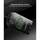 Звуковая карта Ugreen CM129 USB to AUX jack, TRS (Mic + Ear) Black (40964) - изображение 2