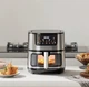 Мощная фритюрница аэрогриль без масла Rainberg 4200W, Безмасляная воздушная аэрофритюрница большого объема 12л (2287) - изображение 4