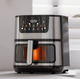 Мощная фритюрница аэрогриль без масла Rainberg 4200W, Безмасляная воздушная аэрофритюрница большого объема 12л (2287) - изображение 8