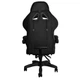 Кресло геймерское Dunmoon 24243 с подставкой для ног Black - изображение 7