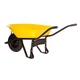 Тачка будівельна 1-колісна Wheelbarrow Strong WB7400 (89130) - зображення 3