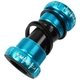 Каретка Meroca BB52 Hollowtech 2 68/73мм, BSA (BC 1.37) для МТВ Синяя - изображение 3