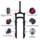 Вилка для фэтбайка Bolany 26х4.0" 120мм Disc 1-1/8" усиленная для fatbike Черная - изображение 3