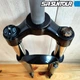 Велосипедная вилка Sr Suntour XCM MLO 26" Disc 1-1/8" 100мм Черная - изображение 15