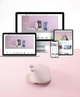 Мышь Rapoo MT760 с комбинированным подключением, с боковым колёсиком, бесшумная, 4000 DPI, pink - изображение 5