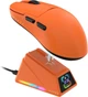 Игровая Мышь AJAZZ AJ159 APEX Orange 2.4G/Bluetooth/Кабель Магнитная Зарядная Док-Станция С Экранчиком, PAW3950, 42K DPI, 56g. - изображение 1