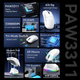 Беспроводная Мышь ATTACK SHARK X11 Красная 2.4G/Bluetooth/Провод, Сенсор PAW3311 22000 DPI - изображение 8