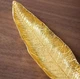 Металева підставка - тримач для ароматичних паличок / аромапаличок Leaf курильниця для пахощів і ароматерапії у формі листя, золотиста (98205285) - зображення 3