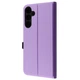 Чехол книжка WAVE Premium Flap Case для Samsung Galaxy A36 light purple - изображение 1