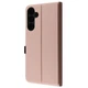 Чехол книжка WAVE Premium Flap Case для Samsung Galaxy A36 pink sand - изображение 1
