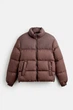 Дута куртка з ріпстопу Zara XL коричневий 6985/320/730 - изображение 8