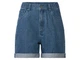 Шорты Boyfriend джинсовые с отворотами для женщины Esmara LIDL 371391 36(S) Синий - изображение 1