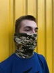 Баф тонкий трикотажний для військових весна-осінь піксель - зображення 1