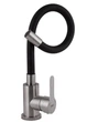 Смеситель для кухни Brinex Pure 015F3 с гибким изливом Nickel/Black BRIPUR015F3NKB - изображение 2