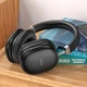 Беспроводные Bluetooth наушники Hoco WЗ5 с микрофоном аккумуляторные блютуз гарнитура с шумоподавлением Wireless Stereo Черные - изображение 4