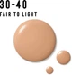 Основа тональная Max Factor Miracle Pure Skin Reset 2 in 1 Serum Foundation 30-40 Fair to Light 30 мл (8000020766101) - изображение 3