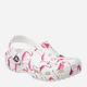 Дитячі крокси для дівчинки Crocs Classic Pool Party Clog CR207826-WHFO 32-33 (J1) Білі (191448992863) - зображення 2