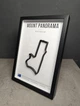 Объемная Рамка с 3D Трассой Mount Panorama Circuit (Mount Panorama/Wahluu) / Bathurst, New South Wales, Australia / Маунт Панорама в Масштабе 1:40 000 Black Matte / Frame 32x23x3 - изображение 10