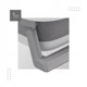 Ванночка для купания TULANO TN-BATHE 25 GREY складная с термометром Серый - изображение 6