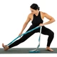 Лента стропа с 10 петлями для растяжки 230 х 3.7 см Stretch Strap Record FI-1723 бирюзовый - изображение 3