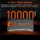 Пускозарядное устройство TECHNO Booster-800, 10000 mAh, 400А/800A Jump Starter, USB-А, LED фонарь (booster-800) - изображение 3