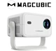 Смарт Проектор MAGCUBIС L018 1/8GB 650ANSI 4K Full HD Auto focus Android HD, TV Box, WIFI 6 BT5.2 Домашній кінотеатр - зображення 1