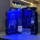 Канистра бар 20л, После 44 жизнь только начинается, черная с посудой с LED подсветкой, Без алкоголя, AUTO COMFORT - изображение 6