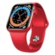 Смарт-часы Smart Watch M16 plus Aluminium 44 mm голосовой вызов, смс, соц сети красный - изображение 2