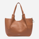 Zestaw (torebka shopper + kosmetyczka) damski skórzany Gianni Chiarini BS-9720-RNGDBL-13857 Brązowy (800070334542) - obraz 3