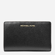 Гаманець жіночий шкіряний для карток Michael Kors 32R4G8ED6L-001 Чорний (800070334464) - зображення 1