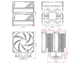 Кулер для процессора ID-Cooling Frozn A620 Black - изображение 7