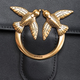 Torebka crossbody damska skórzana Pinko 100941A0F1-Z99Q Czarna (800070310443) - obraz 5