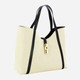 Torba shopper damska materiałowa Furla WB01729BX3542NN0001007 Mleczny/Czarny (800070334455) - obraz 3