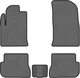 Комплект в салон EVAtech для Fiesta (Mark 6) 5-doors Ford 2002-2009 5 покоління Htb EU Ромб сірий Чорний кант (FD3335C5RGB) - зображення 1
