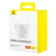 Портативний насос для матраців Baseus PocketGo Portable Air Pump Stellar White (C11157700221-00) - зображення 2