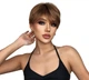 Парик короткий Medium Brown, термоволокно - изображение 7