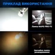 Комплект світлодіодних ламп NAPO PRO T10-F2 W5W T10 колір світіння білий 10 шт - зображення 5