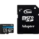 Карта пам'яті microSD 128Gb Team Elite UHS-I U3 V30 A1 Class 10 (TEAUSDX128GIV30A103) + SD адаптер - зображення 1