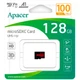 Карта пам'яті microSD 128Gb Apacer class 10 UHS-I V10 A1 (AP128GMCSX10UB-RA) - зображення 2