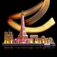 3D пазл CubicFun City Line з LED-підсвіткою Париж (L525h) - изображение 2