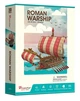 3D пазл CubicFun Римський бойовий корабель (T4032h) - изображение 2