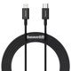 Кабель Baseus Superior Series Fast Charging Type-C to Lightning PD 20W (1m) Black - изображение 1