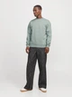 Свитшот мужской Jack & Jones 12249341 S Зеленый (5715672186154) - изображение 3