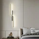 Бра Berger 1038-WL-13 Black LED 13 Вт 3000K 80см - зображення 5